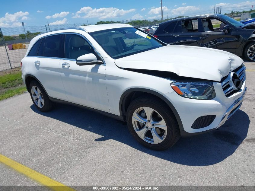 2016 Mercedes-Benz Glc 300 VIN: WDC0G4JB3GF103675 Lot: 39507092