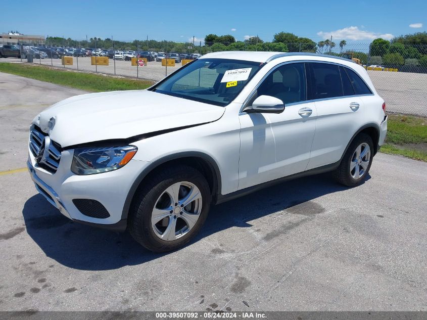 2016 MERCEDES-BENZ GLC 300 - WDC0G4JB3GF103675