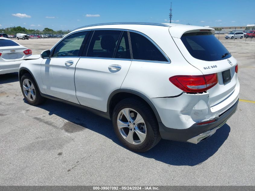 2016 MERCEDES-BENZ GLC 300 - WDC0G4JB3GF103675