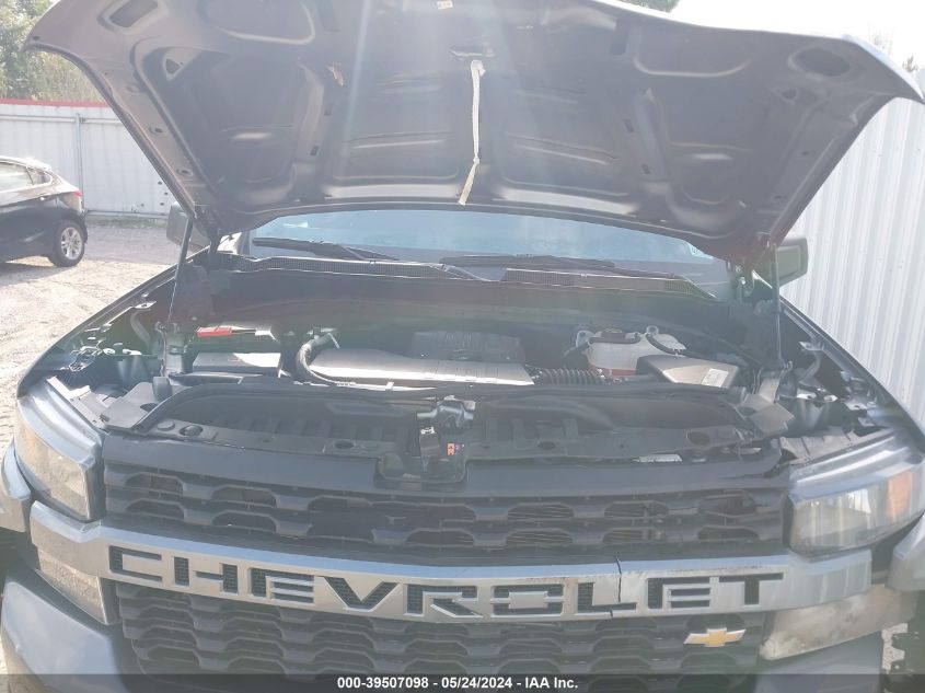 2021 Chevrolet Silverado 1500 Custom VIN: 3GCPWBEK4MG387575 Lot: 39507098