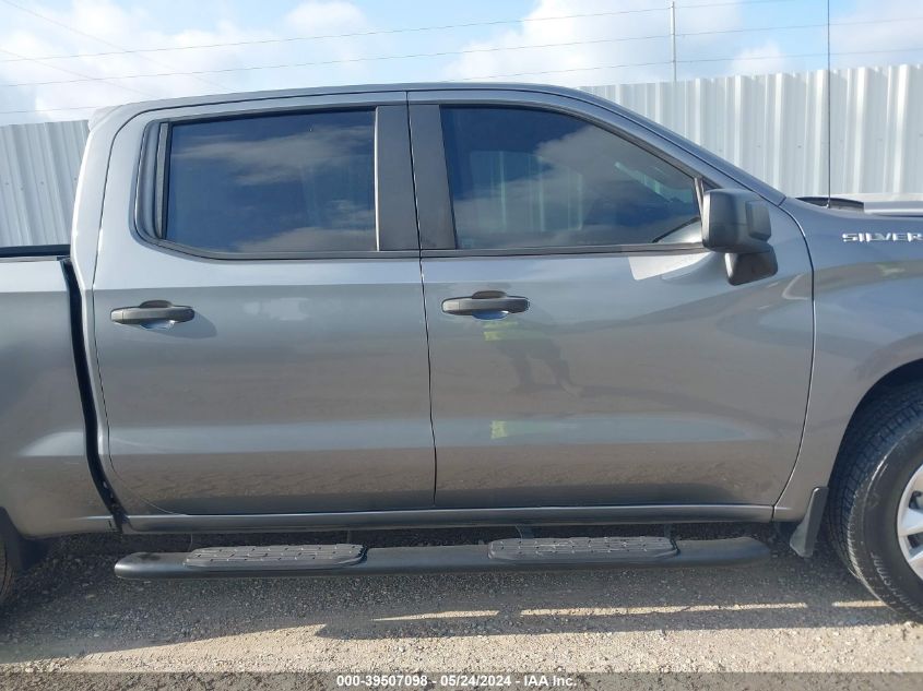 2021 Chevrolet Silverado 1500 Custom VIN: 3GCPWBEK4MG387575 Lot: 39507098