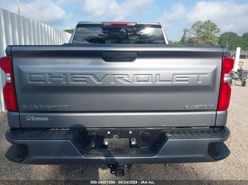 2021 Chevrolet Silverado 1500 Custom VIN: 3GCPWBEK4MG387575 Lot: 39507098