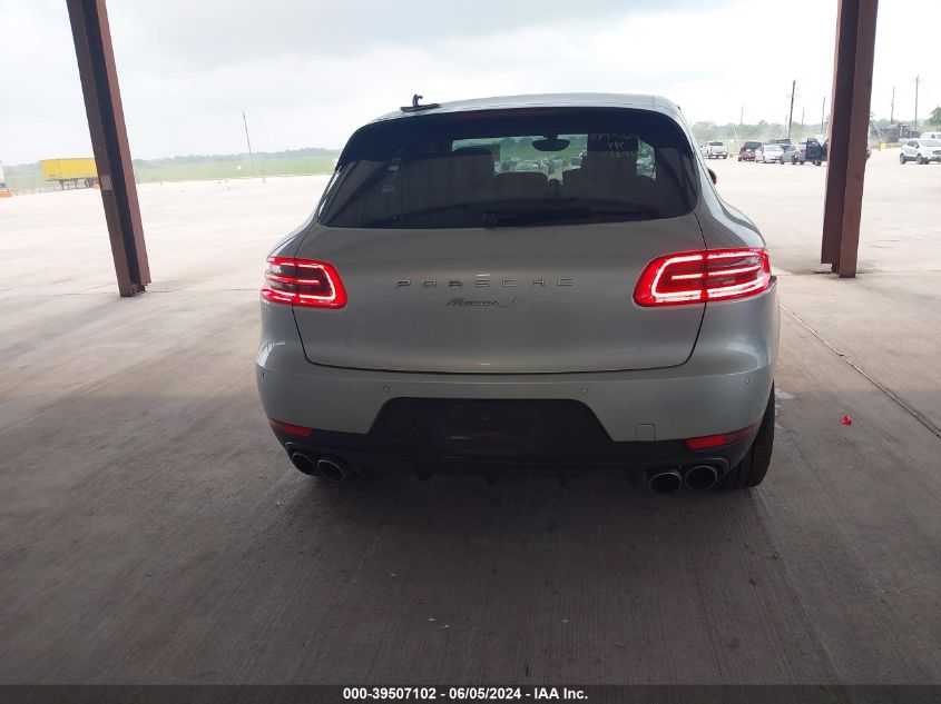 2015 Porsche Macan S VIN: WP1AB2A54FLB41437 Lot: 39507102