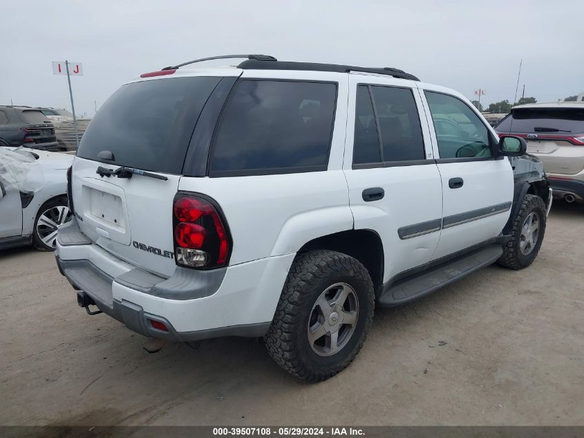 2002 Chevrolet Trailblazer Lt VIN: 1GNDT13S222228950 Lot: 39507108