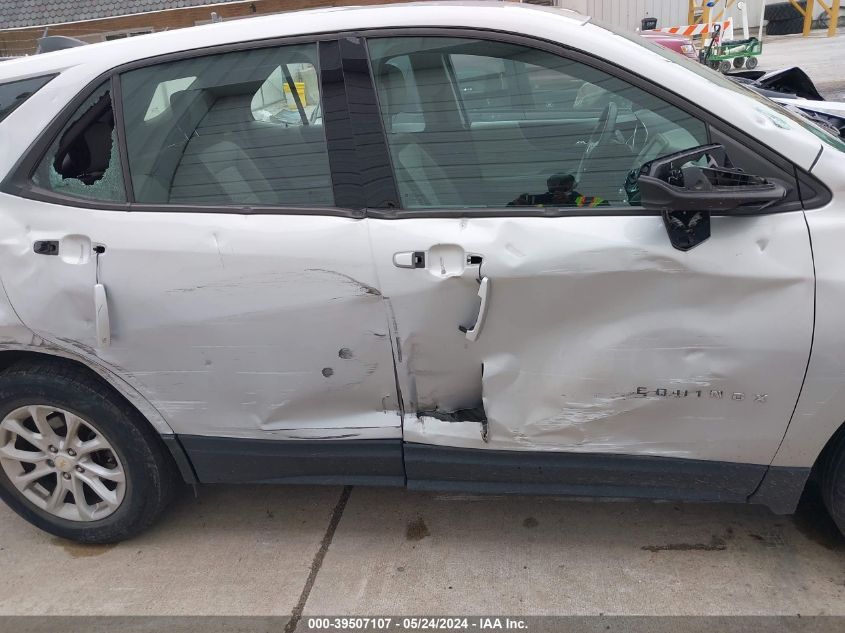 2018 Chevrolet Equinox Ls VIN: 2GNAXREV1J6251604 Lot: 40217517