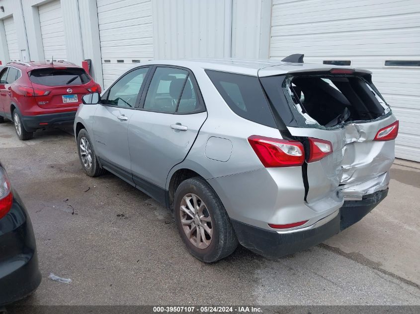 2018 Chevrolet Equinox Ls VIN: 2GNAXREV1J6251604 Lot: 40217517