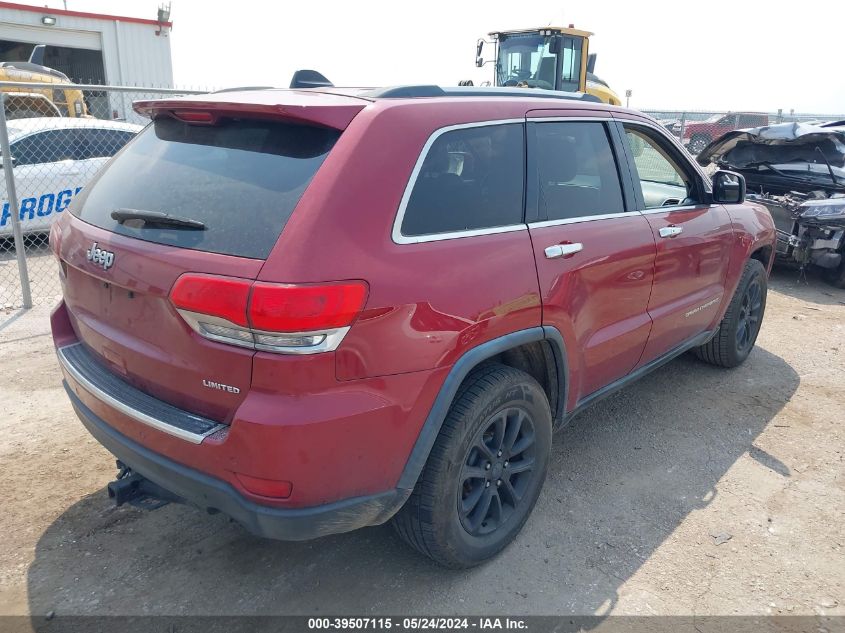 1C4RJEBGXEC573117 2014 Jeep Grand Cherokee Limited