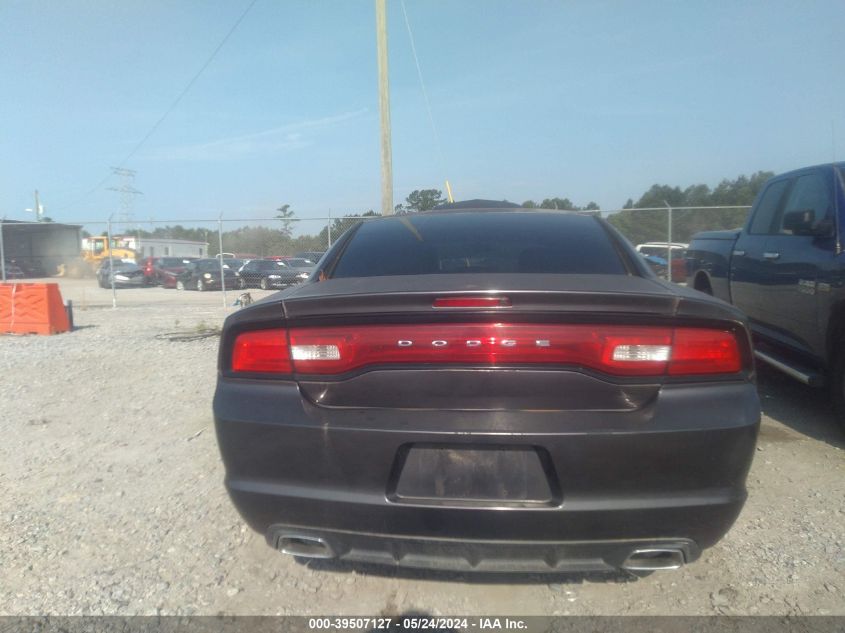 2013 Dodge Charger Se VIN: 2C3CDXBG3DH706194 Lot: 39507127