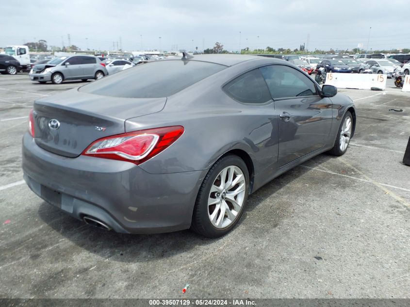 2013 Hyundai Genesis 2.0T VIN: KMHHT6KD6DU096028 Lot: 39507129