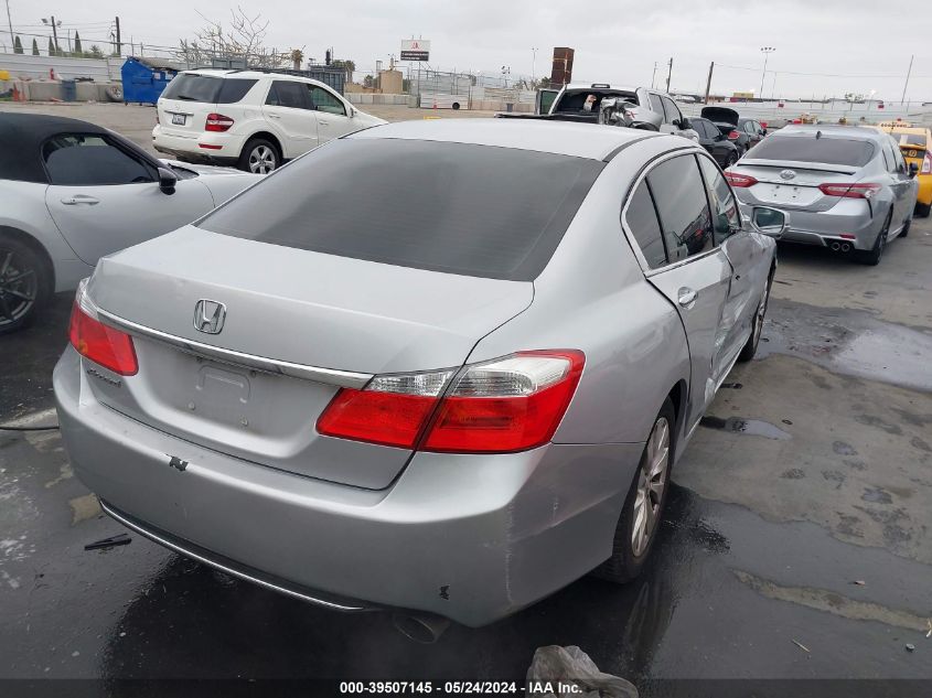 2013 Honda Accord Ex VIN: 1HGCR2F72DA033845 Lot: 39507145