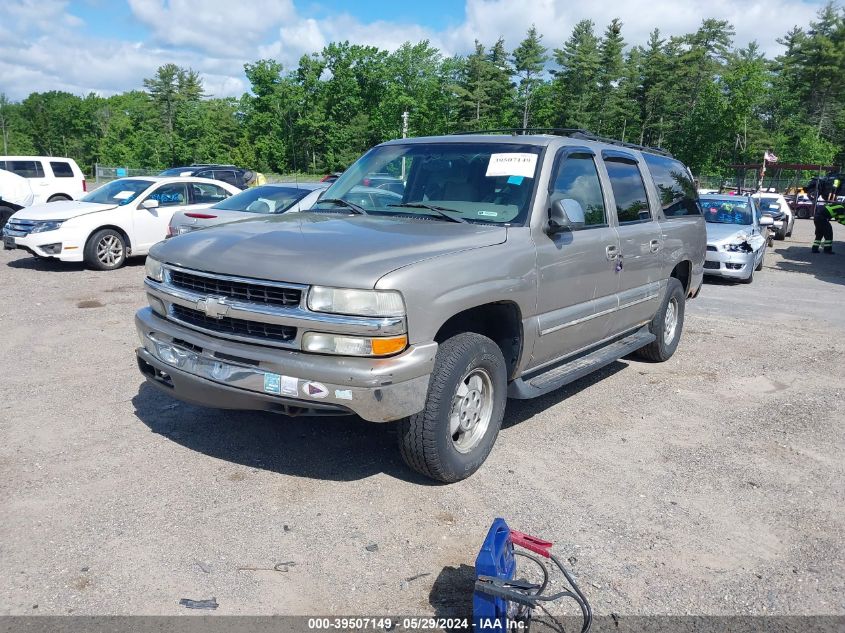 2002 Chevrolet Suburban 1500 Lt VIN: 1GNFK16Z22J178464 Lot: 39507149