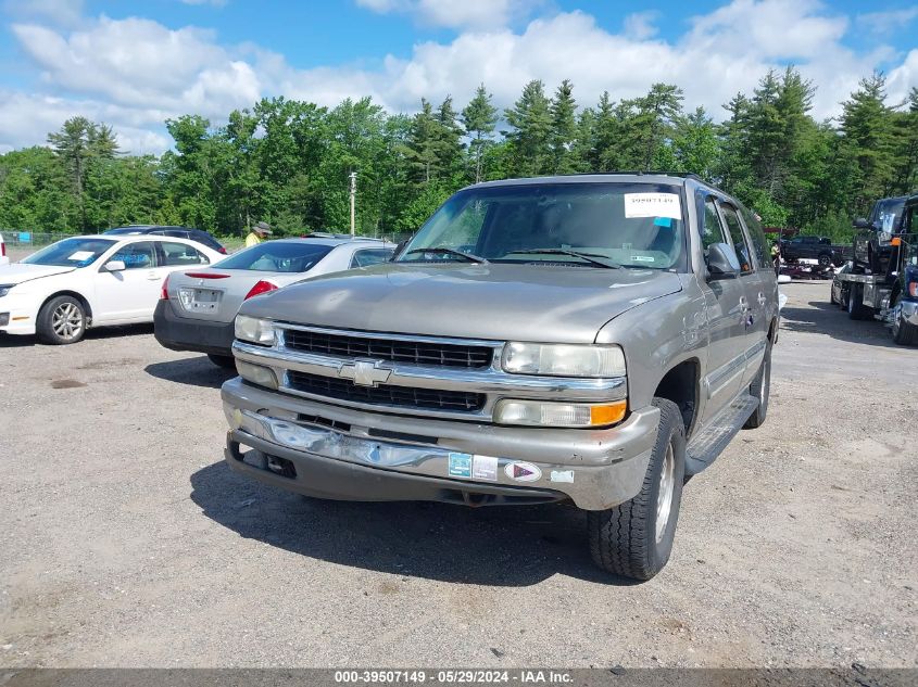 2002 Chevrolet Suburban 1500 Lt VIN: 1GNFK16Z22J178464 Lot: 39507149