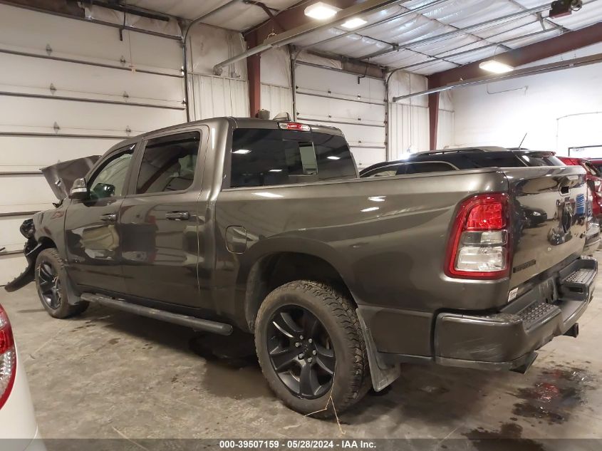 2020 Ram 1500 Big Horn 4X4 5'7 Box VIN: 1C6SRFFT6LN174673 Lot: 39507159