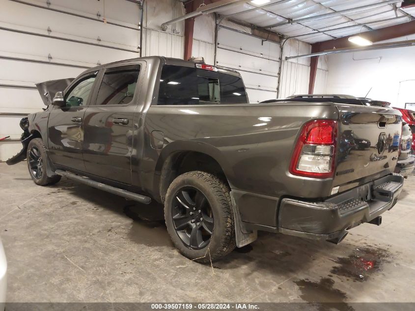 2020 Ram 1500 Big Horn 4X4 5'7 Box VIN: 1C6SRFFT6LN174673 Lot: 39507159