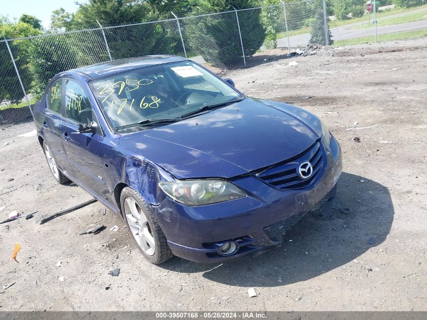 2005 Mazda Mazda3 S VIN: JM1BK323451220108 Lot: 39507168
