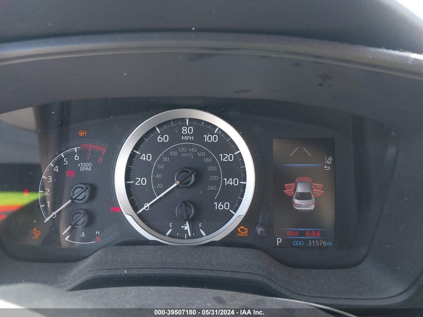 VIN 5YFEPMAE4NP309678 2022 TOYOTA COROLLA LE