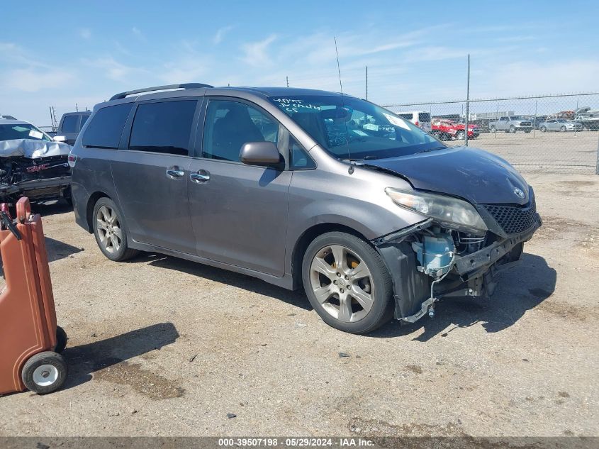 2013 Toyota Sienna Se 8 Passenger VIN: 5TDXK3DC3DS366388 Lot: 39507198