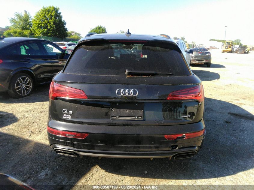 2023 Audi Q5 Premium Plus 45 Tfsi S Line Quattro VIN: WA1EAAFY1P2138497 Lot: 39507199