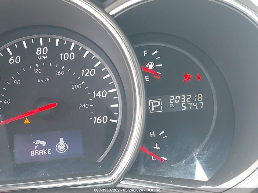 2013 Nissan Murano Sl VIN: JN8AZ1MU2DW212189 Lot: 39507202