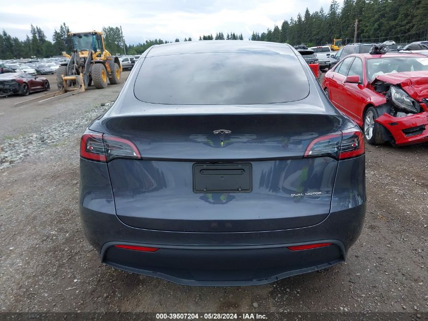 2023 TESLA MODEL Y AWD/LONG RANGE DUAL MOTOR ALL-WHEEL DRIVE - 7SAYGDEE6PF863412