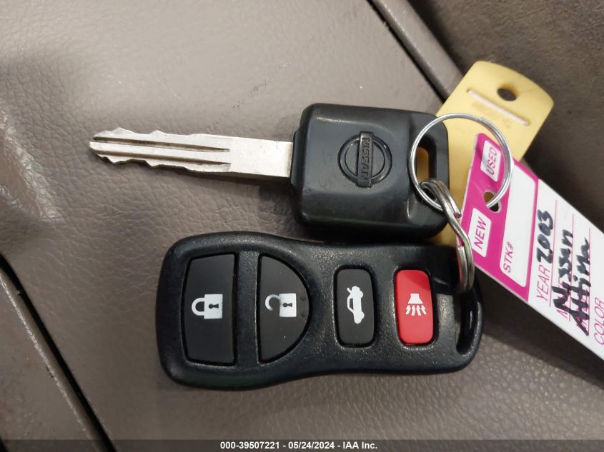 2003 Nissan Altima 2.5 S VIN: 1N4AL11D43C149653 Lot: 39507221