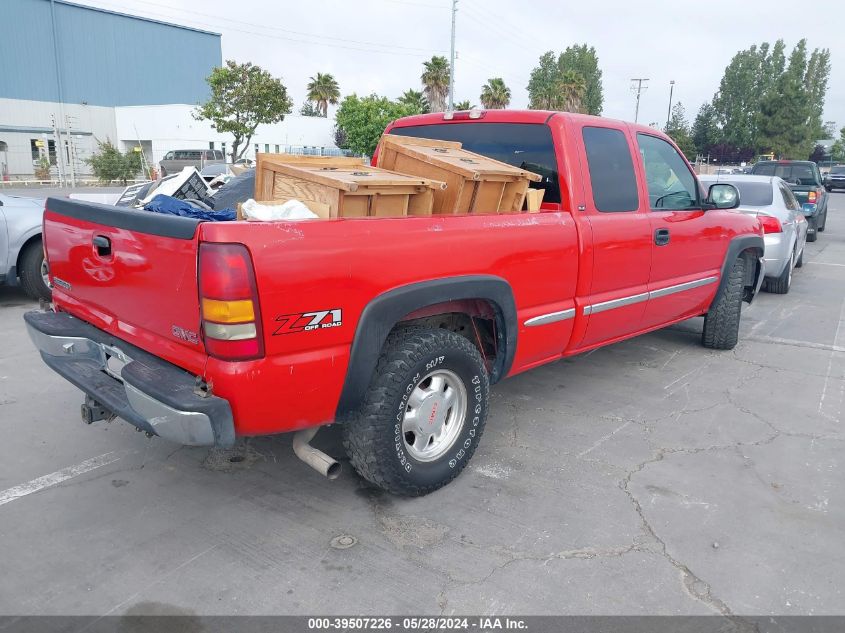 2000 GMC Sierra 1500 Sle VIN: 2GTEK19T0Y1355740 Lot: 39507226