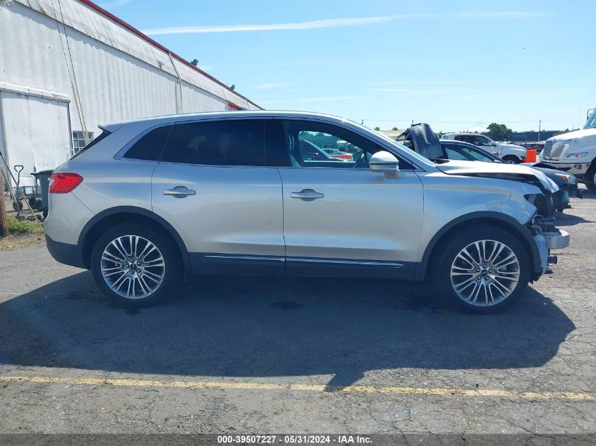 2018 Lincoln Mkx Reserve VIN: 2LMPJ8LR3JBL18019 Lot: 39507227