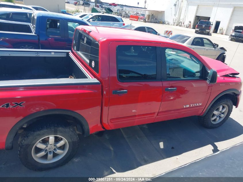 2011 Nissan Titan Pro-4X VIN: 1N6BA0EC8BN321943 Lot: 39507251