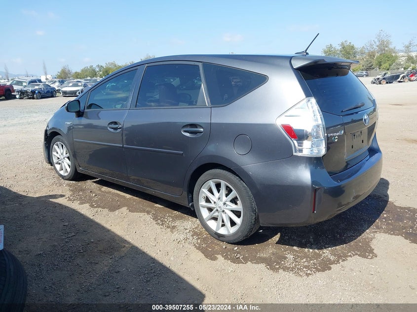 2014 Toyota Prius V Five VIN: JTDZN3EU2EJ012142 Lot: 39507255