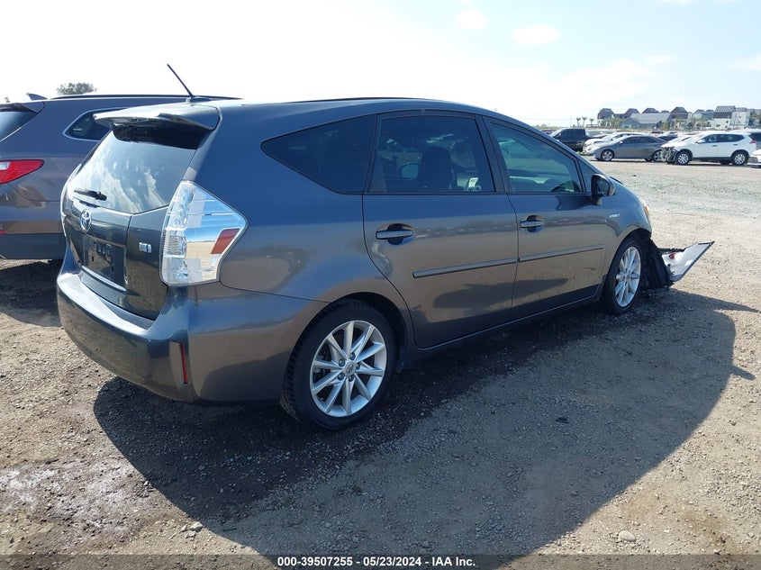 2014 Toyota Prius V Five VIN: JTDZN3EU2EJ012142 Lot: 39507255