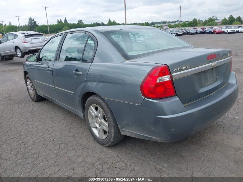 2006 Chevrolet Malibu Lt VIN: 1G1ZT53F56F280394 Lot: 39507256