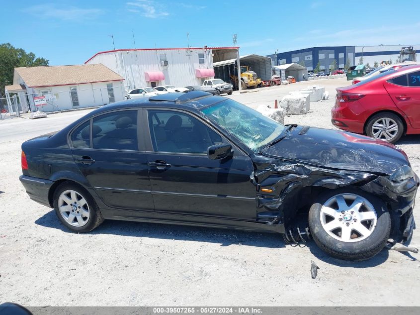 2001 BMW 325I VIN: WBAAV33481FU97980 Lot: 39507265