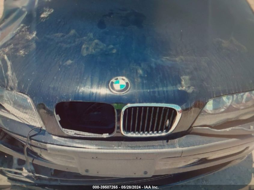 2001 BMW 325I VIN: WBAAV33481FU97980 Lot: 39507265