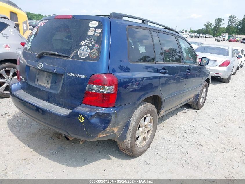 JTEEP21A060159626 2006 Toyota Highlander V6