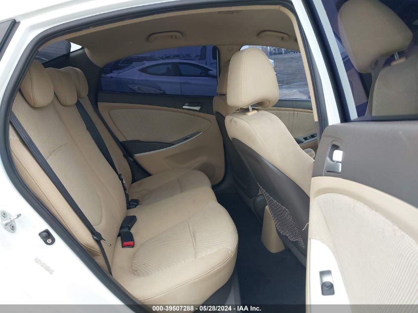 2012 Hyundai Accent Gls VIN: KMHCT4AE5CU047281 Lot: 39507288