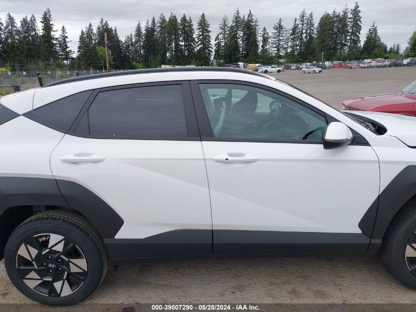 2024 Hyundai Kona Sel VIN: KM8HBCAB5RU148287 Lot: 39507290