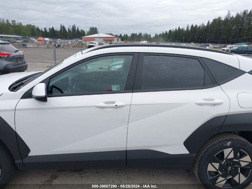 2024 Hyundai Kona Sel VIN: KM8HBCAB5RU148287 Lot: 39507290