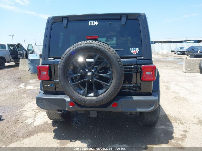 2021 Jeep Wrangler 4Xe Unlimited Sahara 4X4 VIN: 1C4JJXP67MW782157 Lot: 39507292