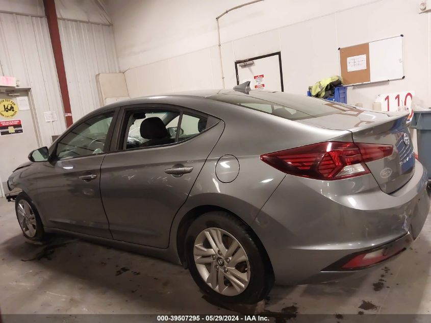 2019 Hyundai Elantra Sel VIN: 5NPD84LF3KH445601 Lot: 39507295