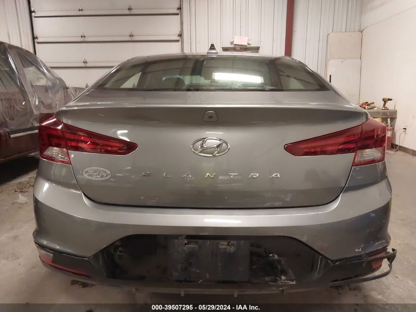 2019 Hyundai Elantra Sel VIN: 5NPD84LF3KH445601 Lot: 39507295