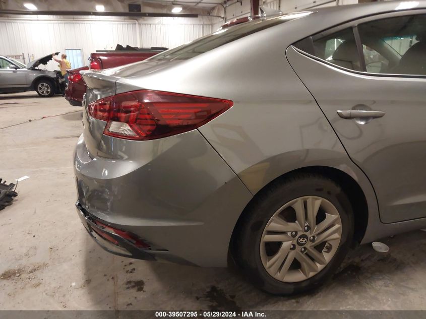 2019 Hyundai Elantra Sel VIN: 5NPD84LF3KH445601 Lot: 39507295