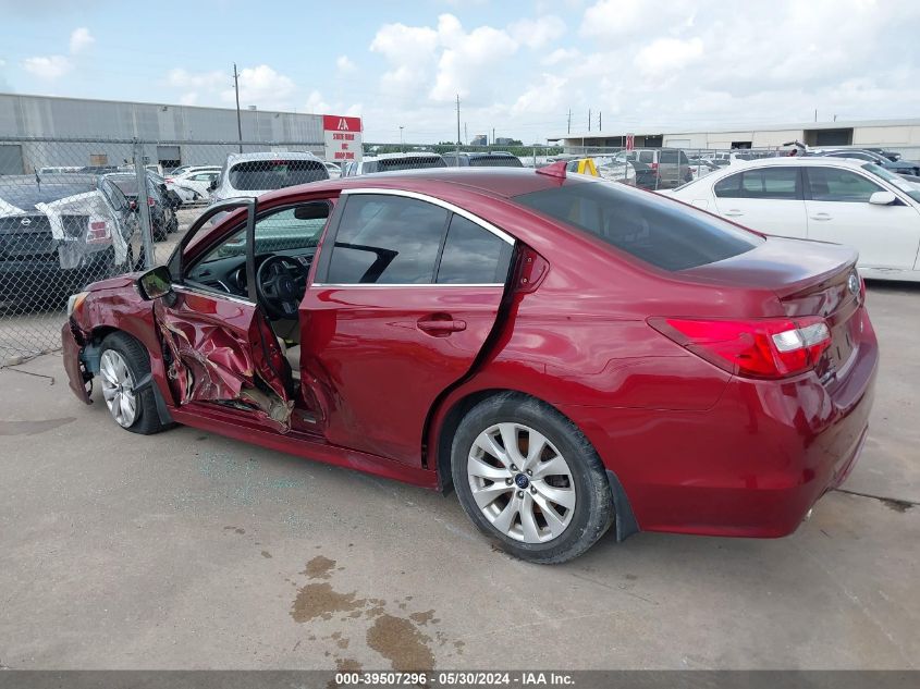 4S3BNBF61G3042476 2016 Subaru Legacy 2.5I Premium