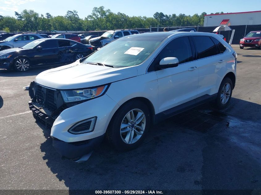 2015 Ford Edge Sel VIN: 2FMTK3J91FBC15914 Lot: 39507300