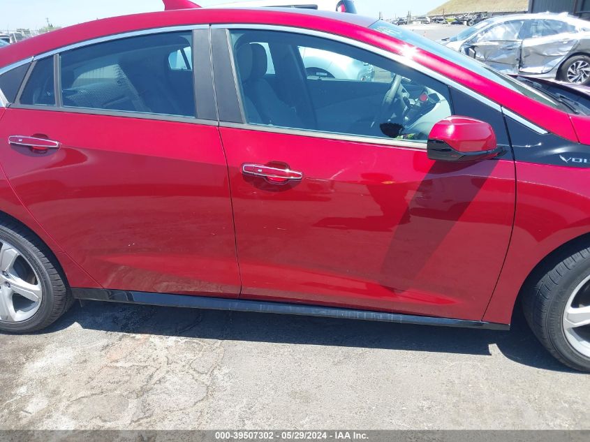 2018 Chevrolet Volt Lt VIN: 1G1RC6S56JU155486 Lot: 39507302