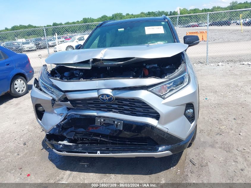 2020 Toyota Rav4 Xse Hybrid VIN: JTMEWRFV3LJ037246 Lot: 39507309