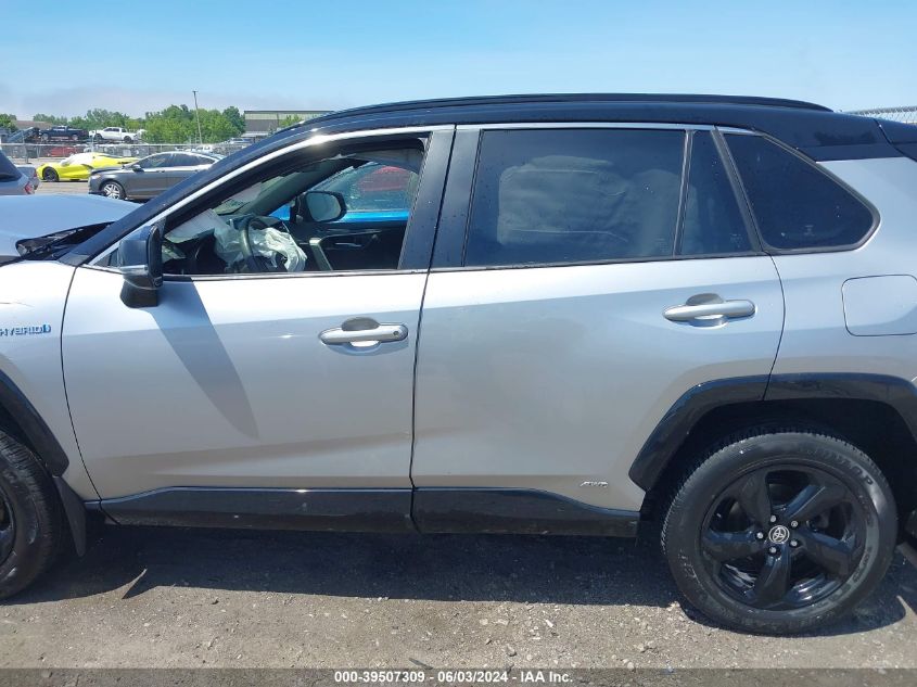 2020 Toyota Rav4 Xse Hybrid VIN: JTMEWRFV3LJ037246 Lot: 39507309