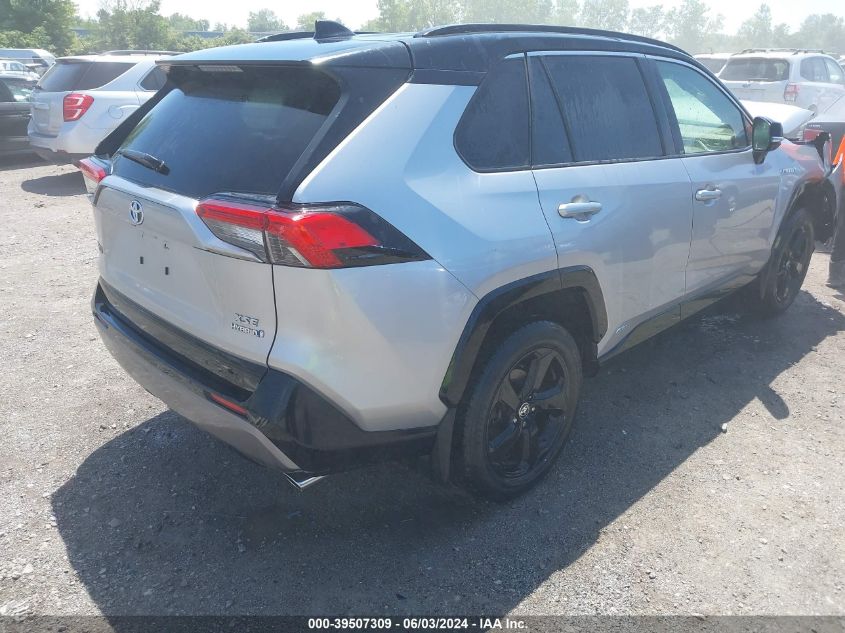 2020 Toyota Rav4 Xse Hybrid VIN: JTMEWRFV3LJ037246 Lot: 39507309