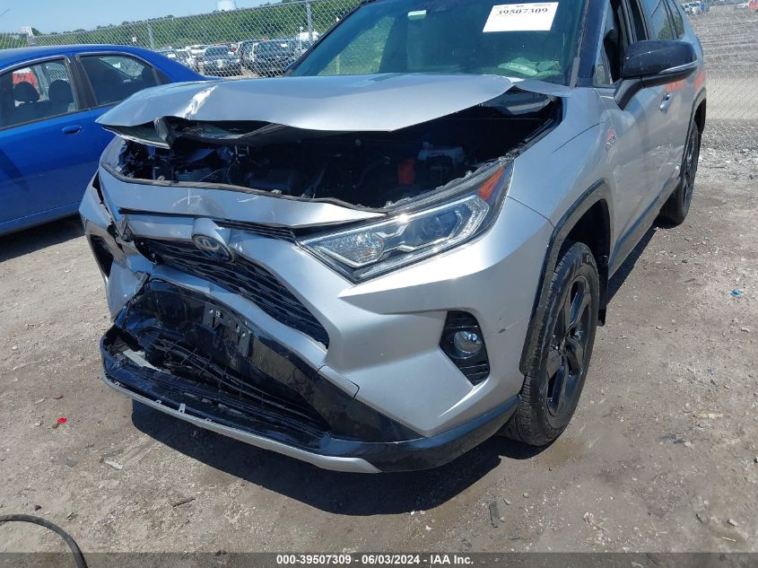 2020 Toyota Rav4 Xse Hybrid VIN: JTMEWRFV3LJ037246 Lot: 39507309