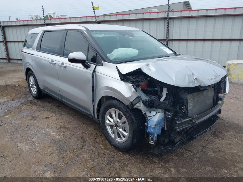 2022 Kia Carnival Mpv Lx Seat Package VIN: KNDNB4H31N6117807 Lot: 39507325