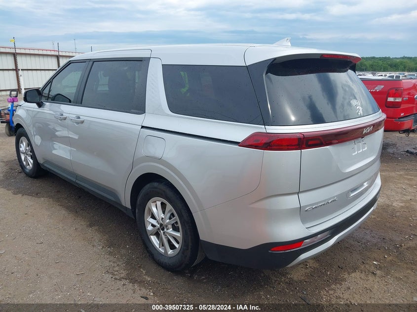 2022 Kia Carnival Mpv Lx Seat Package VIN: KNDNB4H31N6117807 Lot: 39507325